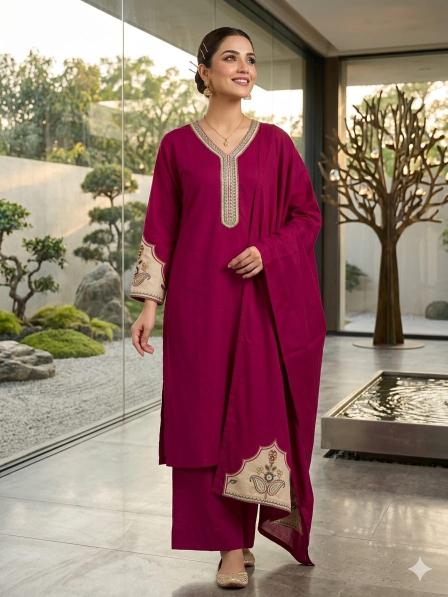 Krunique 3pcs single kurtis at wholesale rate